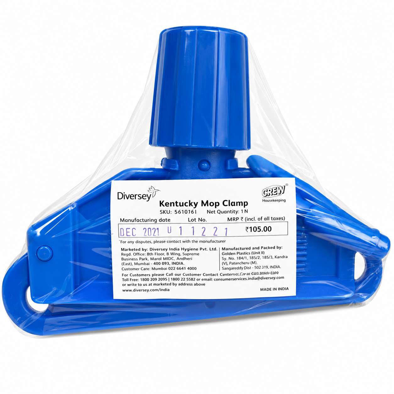 Crew Clamp for Wet Mop